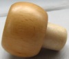 Wooden cap synthetic cork wine bottle stopper TBW24