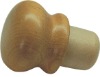 Wooden cap synthetic cork wine bottle stopper TBW24