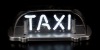 Neon taxi light