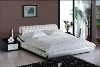 genuine leather bed