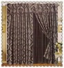 jacquard window curtain