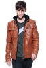 PU jacket( leather jacket,male jacket)( 09440)