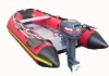 inflatable boat/air mat floor boat