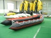 aluminum floor boat/inflatable rescue boat