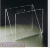 Acrylic Magazine Rack