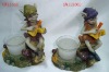 Polyresin Elf,Candle