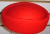 air hostess cap,wool felt hat ,lady hat