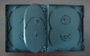 22mm Black DVD case with tray for 6 discs(JJY410)