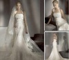 Designer beaded bridal wedding dress HS0980