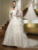 2010 elegant lace with beading bridal wedding gown HS0835