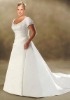 Plus size wedding dress