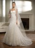 stunning wedding dress , designer wedding dress 2487