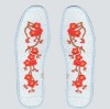 Embroidery insoles