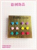 Fashion resin flower earrings