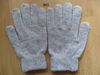 grey acrylic Knitted Gloves magic