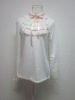 2012 lady's white casual sweater