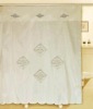 Embroidery Shower curtain