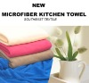 80% polyester&20%Polyamide Fabric mcrofiber kitchen towel