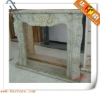 Stone Carved Fireplace