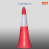 750mm reflective PE traffic cone