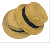 Summer fashion women's flat straw hat