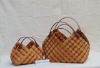 wooden handbag