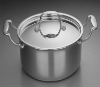 tri-ply stainless steel casserole