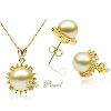 Golden Southsea Pearl Jewelry Set