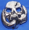 skull belt buckle