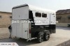 2 horse angle load deluxe car trailers