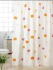 printed shower curtain