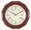 wooden  wall clock