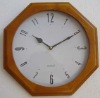 wooden  clock