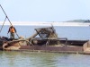 small sand dredger