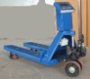 pallet truck with electronic weighing