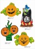 Halloween paper decorations