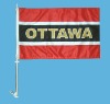 Ottawa Car flag/Canadian car window flag