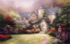 oil painting/pure hand made oil painting/canvas oil painting/Thomas Kinkade oil painting