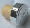 Aluminium cap synthetic cork wine bottle stopper TBE19