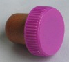 Plastic cap synthetic cork wine bottle stopper TBPS19