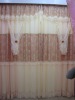 lace embroidery curtain/cording embroidery curtain /coiling embroidery curtain/organza curtain