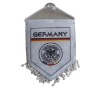 football team small hanging flag/printing felt flag/world cup promotion flag/football souvenirs