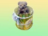 Mesh laundry hamper