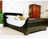 PU leather bed