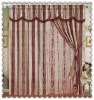 jacquard window curtain