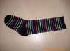 feather yarn socks