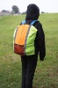 High visibility rucksack cover