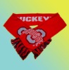 (BR01403) Knitted soccer scarf