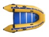 inflatable boat/color fiber glass floor boat