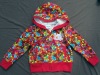 girl's fleece hoodie F163#